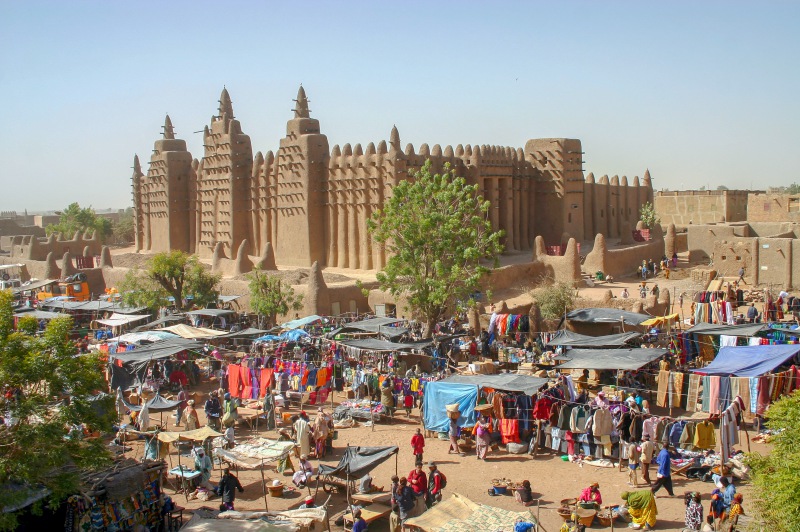 Mali, la città di Djennè