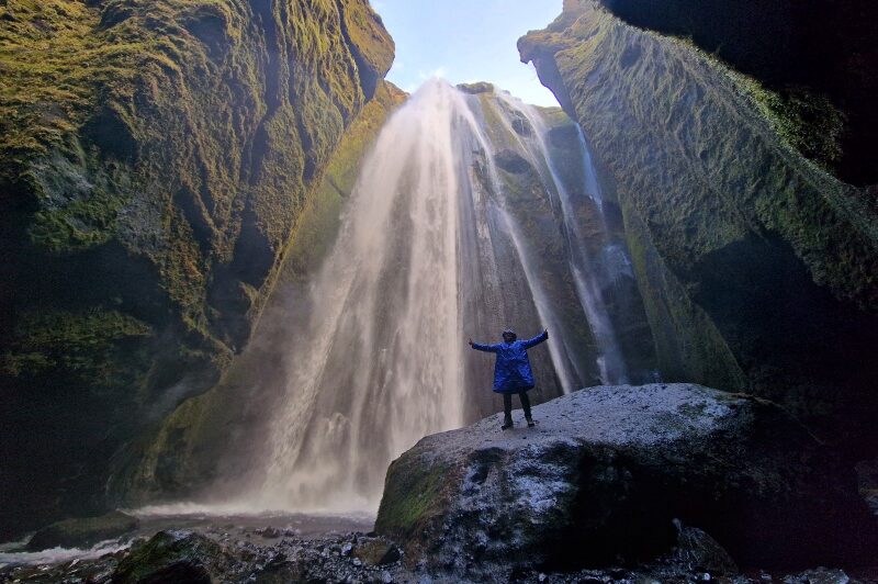 Islanda, cascata Gljufrabui