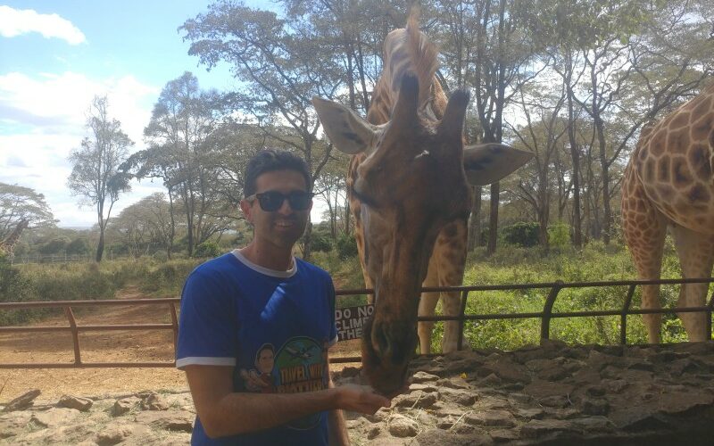 Kenya, Centro per il recupero delle giraffe