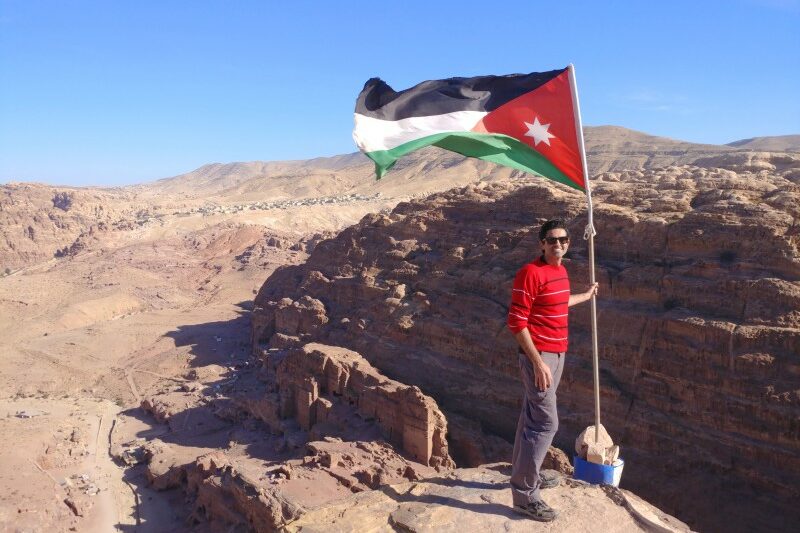Petra, il percorso per l'Altare del Sacrificio