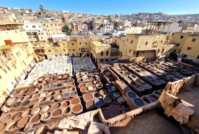Marocco, Le concerie di Fes