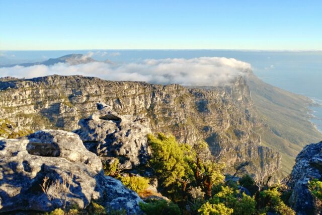 Città del Capo, la salita alla Table Mountain