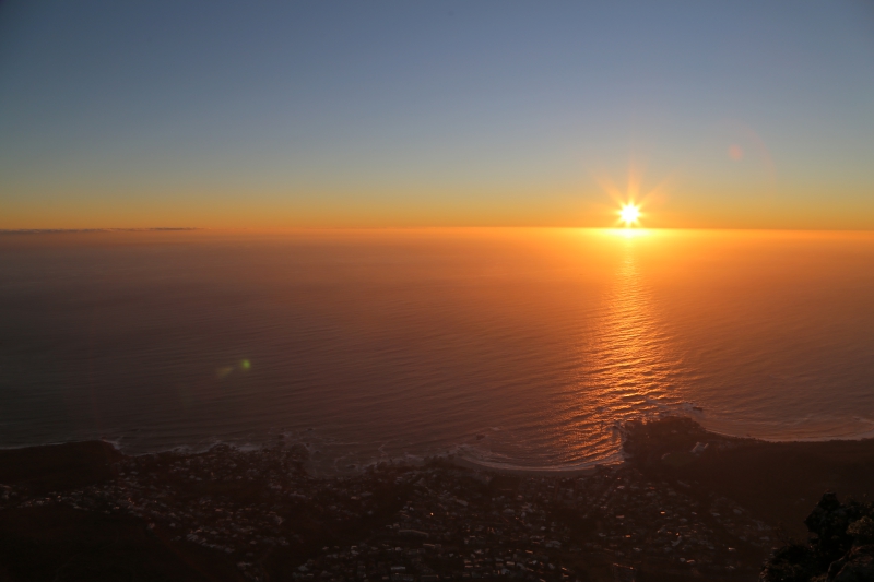 Sudafrica, la Table Mountain