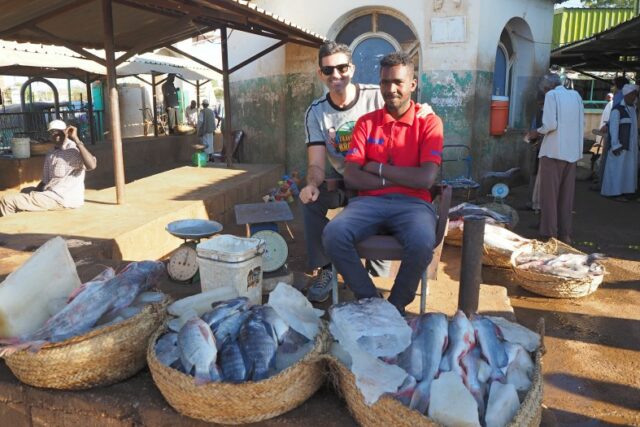 Il mercato del pesce di Khartoum