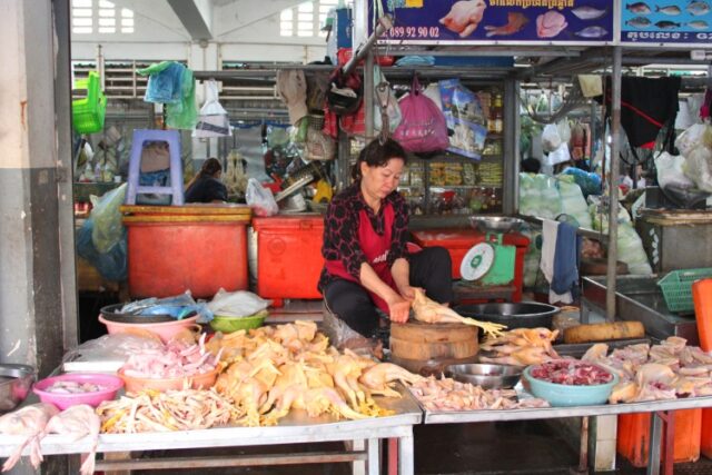 Il Mercato Centrale di Phnom Penh