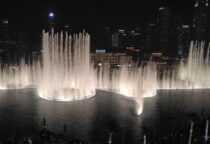 Dubai, la fontana danzante di dubai