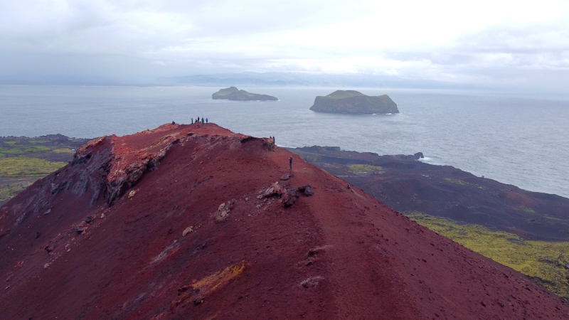 Islanda, vulcano Eldfell