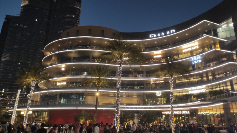 Dubai, la fontana danzante di dubai