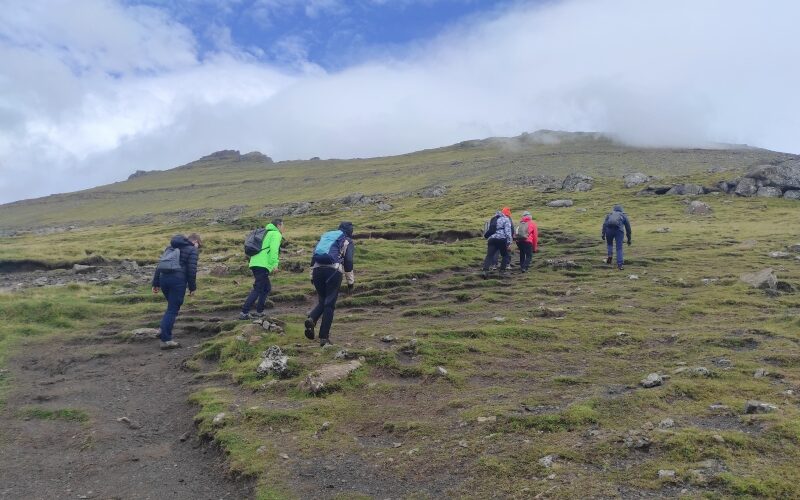 Isole Faroe, monte Slaettaratindur