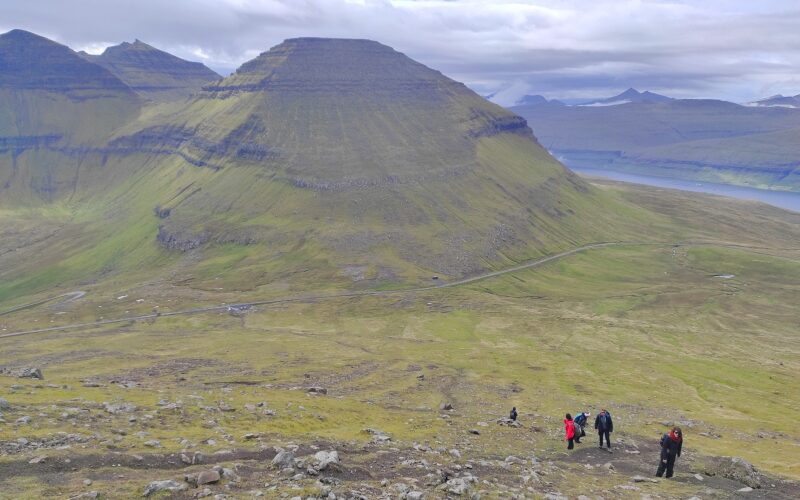 Isole Faroe, monte Slaettaratindur