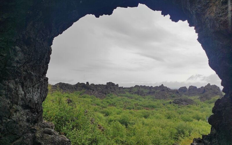 Islanda, Campi di lava di Dimmuborgir