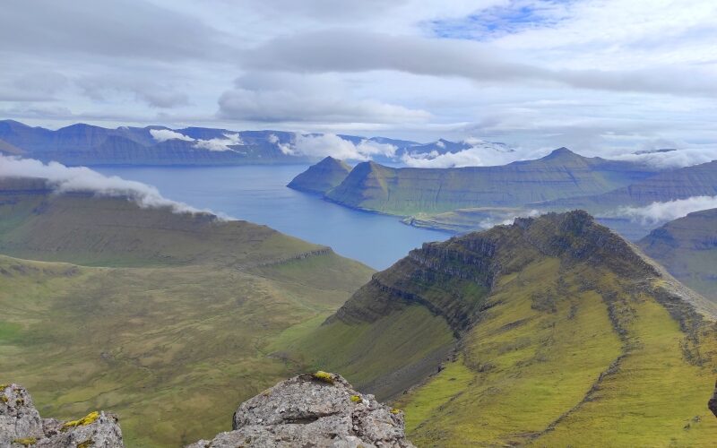 Isole Faroe, monte Slaettaratindur