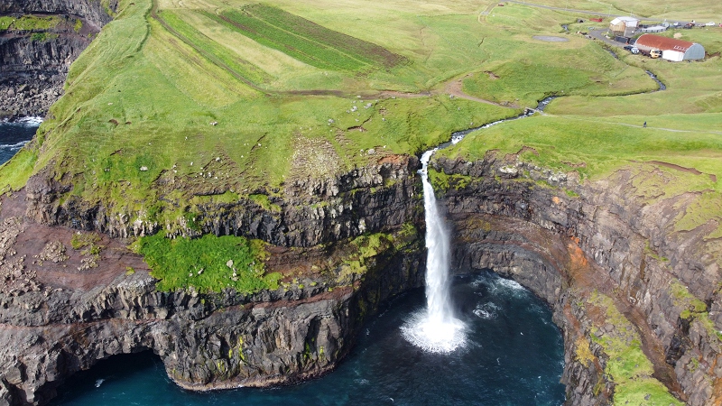Isole Faroe, Isola di Vagar