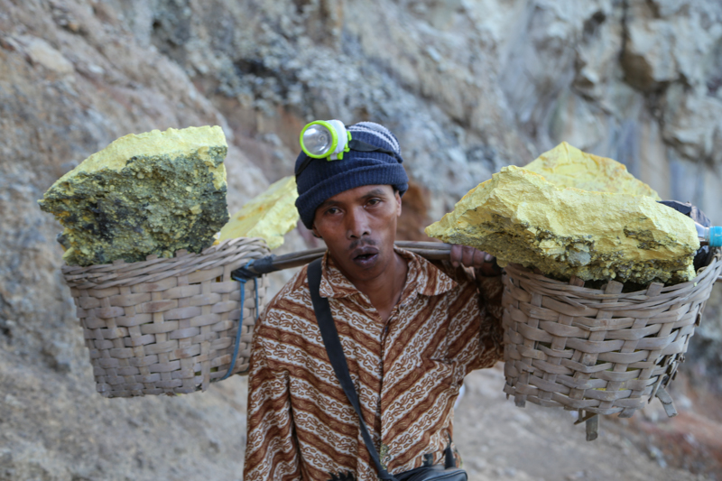 Indonesia, vulcano Ijen