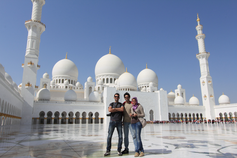 Abu Dhabi, la Grande Moschea di Abu Dhabi