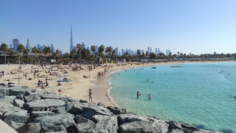 Dubai, La Mer beach