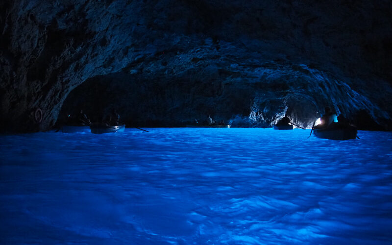 Isola di Capri, la grotta Azzurra