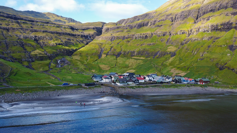 Isole Faroe, Tjornuvik