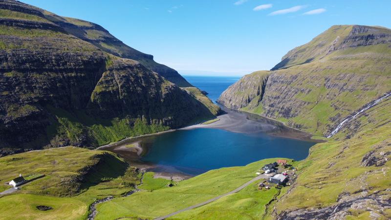 Isole Faroe, Saksun