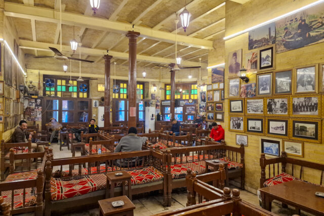 Baghdad, un thè allo Shahbandar Café