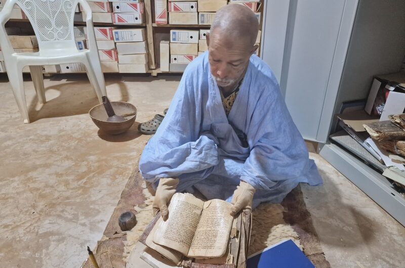 Mauritania, biblioteca Ahmed Mamoud a Chinguetti