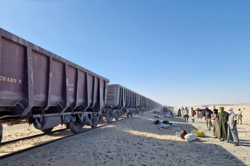 Mauritania, treno del ferro