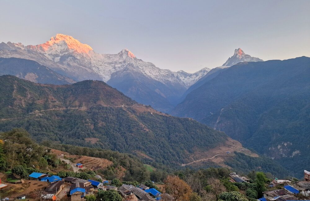 Nepal, trekking di Poon Hill
