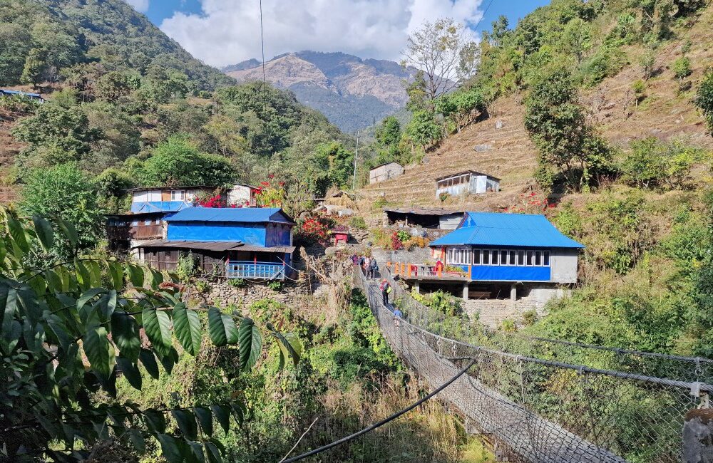 Nepal, trekking di Poon Hill