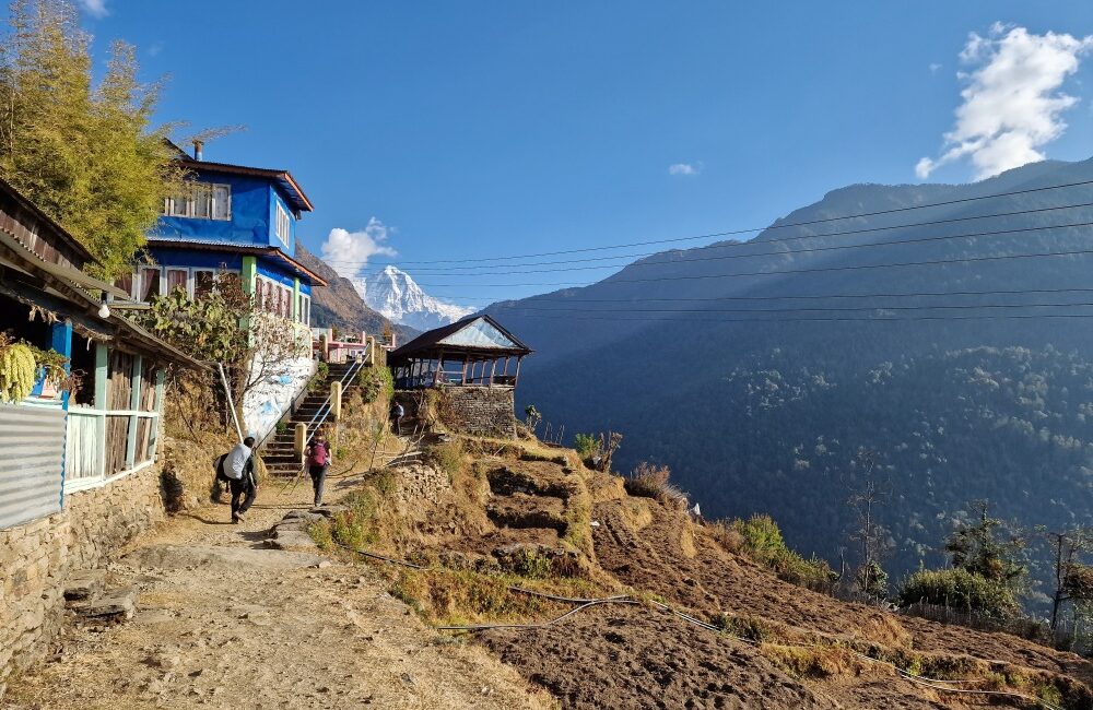 Nepal, trekking di Poon Hill