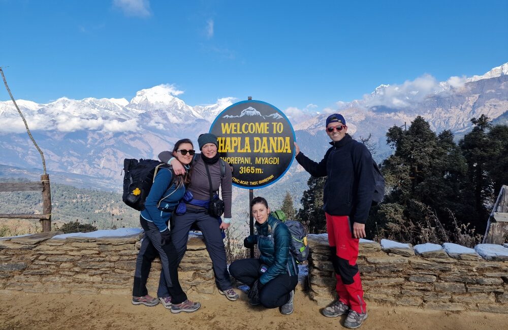 Nepal, trekking di Poon Hill