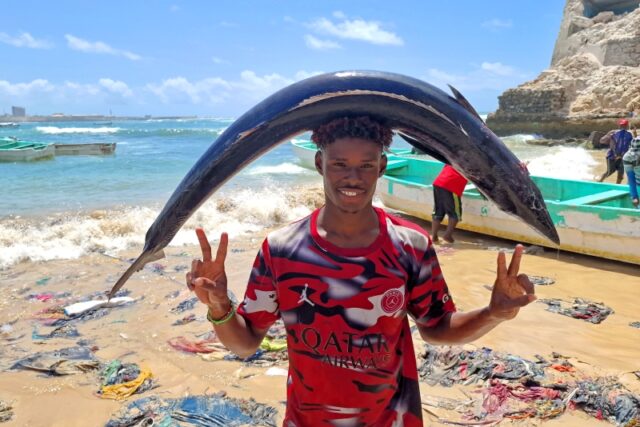 Mogadiscio, il mercato del pesce