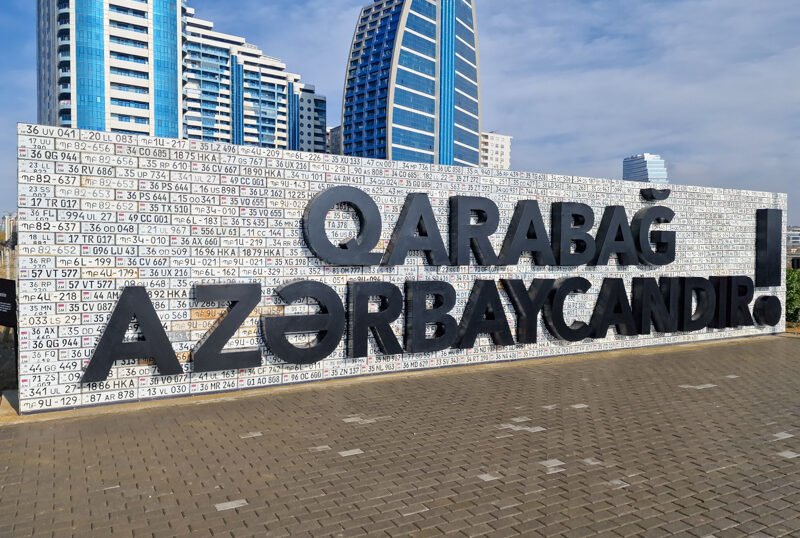 Azerbaijan, il Parco dei Trofei di Guerra di Baku
