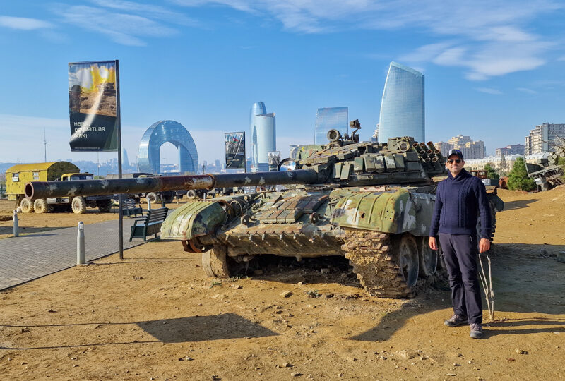 Baku, il Parco dei Trofei di Guerra
