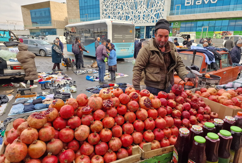 Azerbaijan, Baku, mercato di Sabunchu