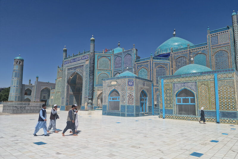 la Moschea Blu di Mazar i Sharif