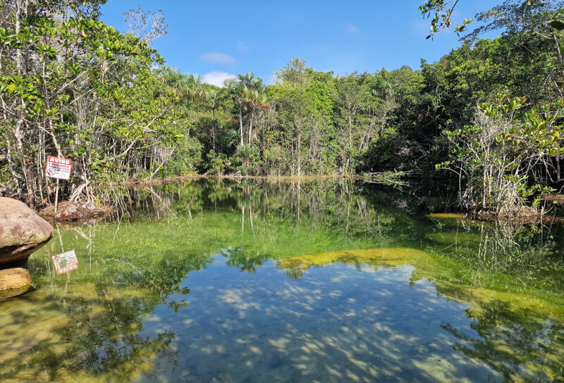 Presidente Figuereido, Laguna Cristallina