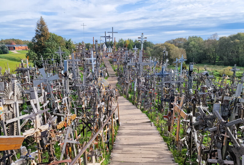 Siauliai, Collina delle Croci