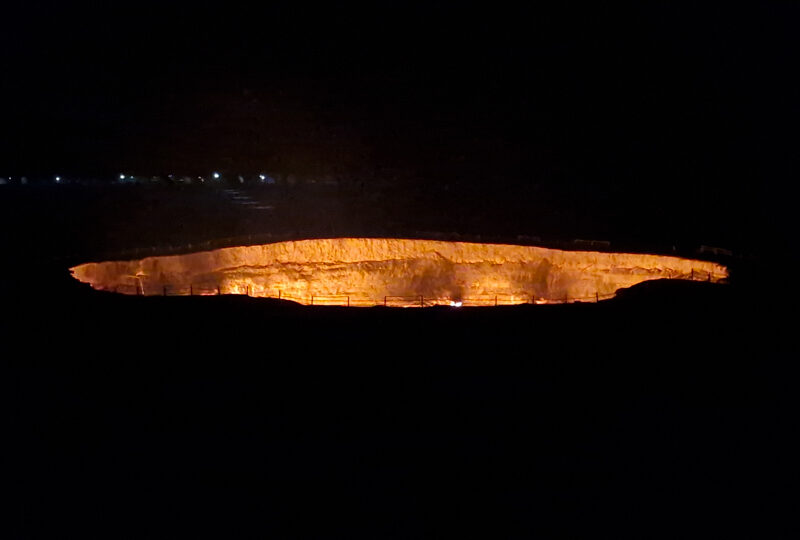 Turkmenistan, il Cratere di Darvaza