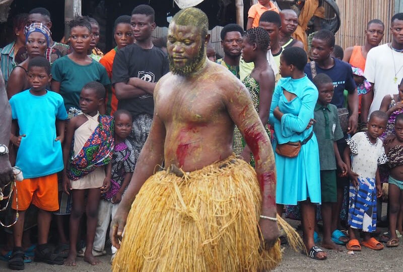 Lagos, cerimonia Kokou