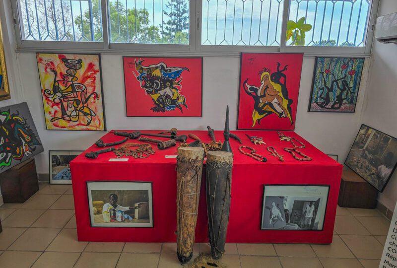 Brazzavile, esposizione su Marcel Gotene