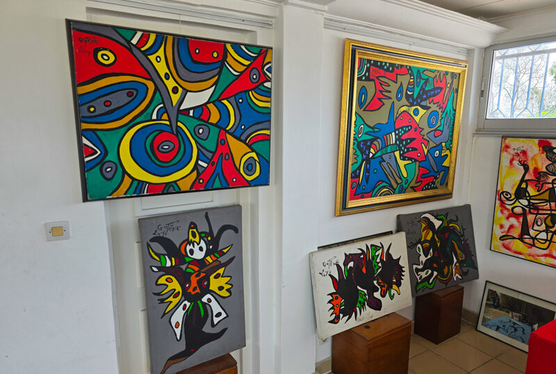 Brazzaville, opere di Marcel Gotene