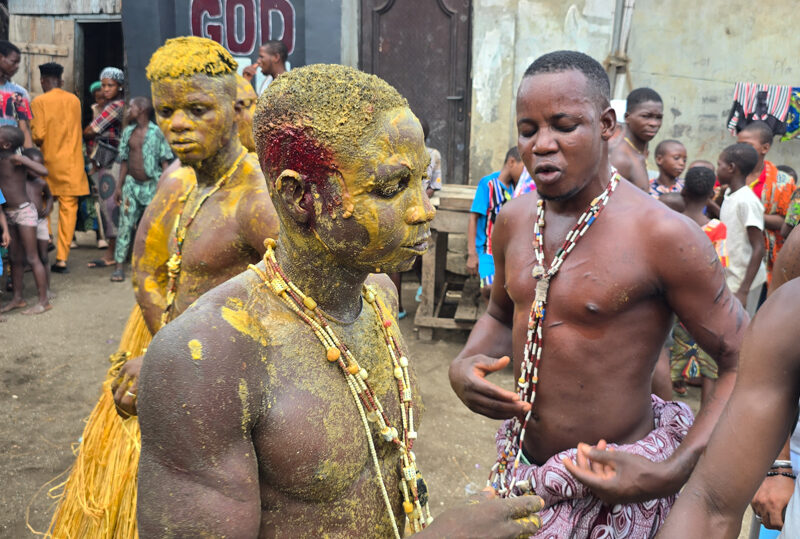 Lagos, cerimonia Kokou