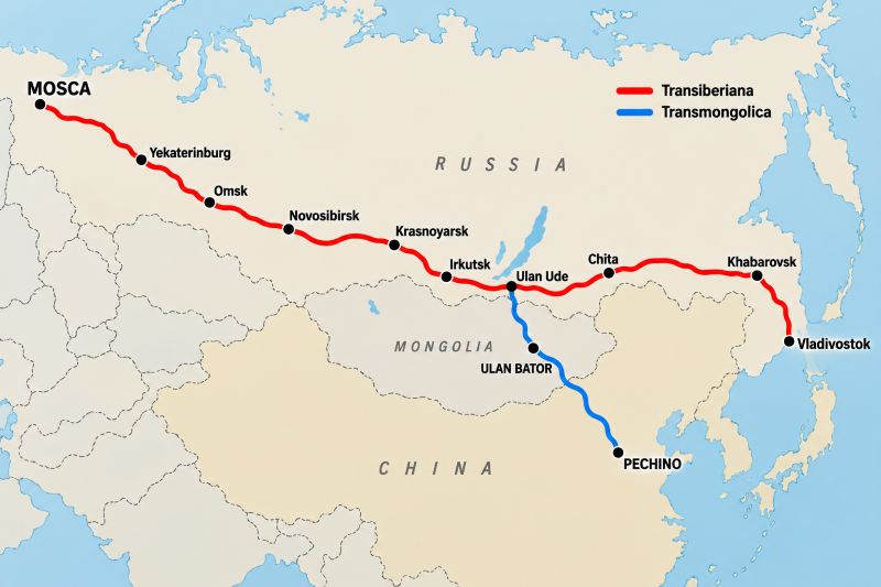 Russia, Transiberiana