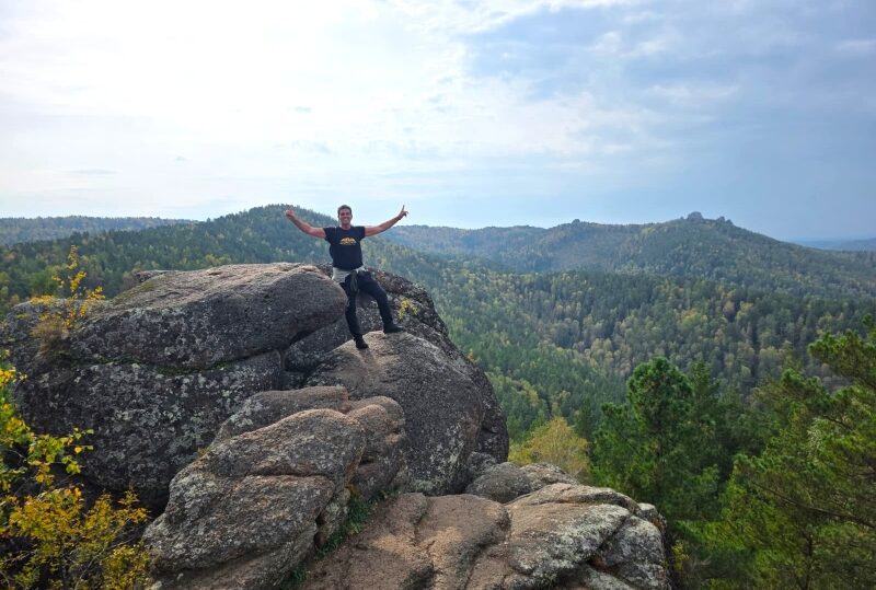 Russia, il Parco Stolby di Krasnoyarsk